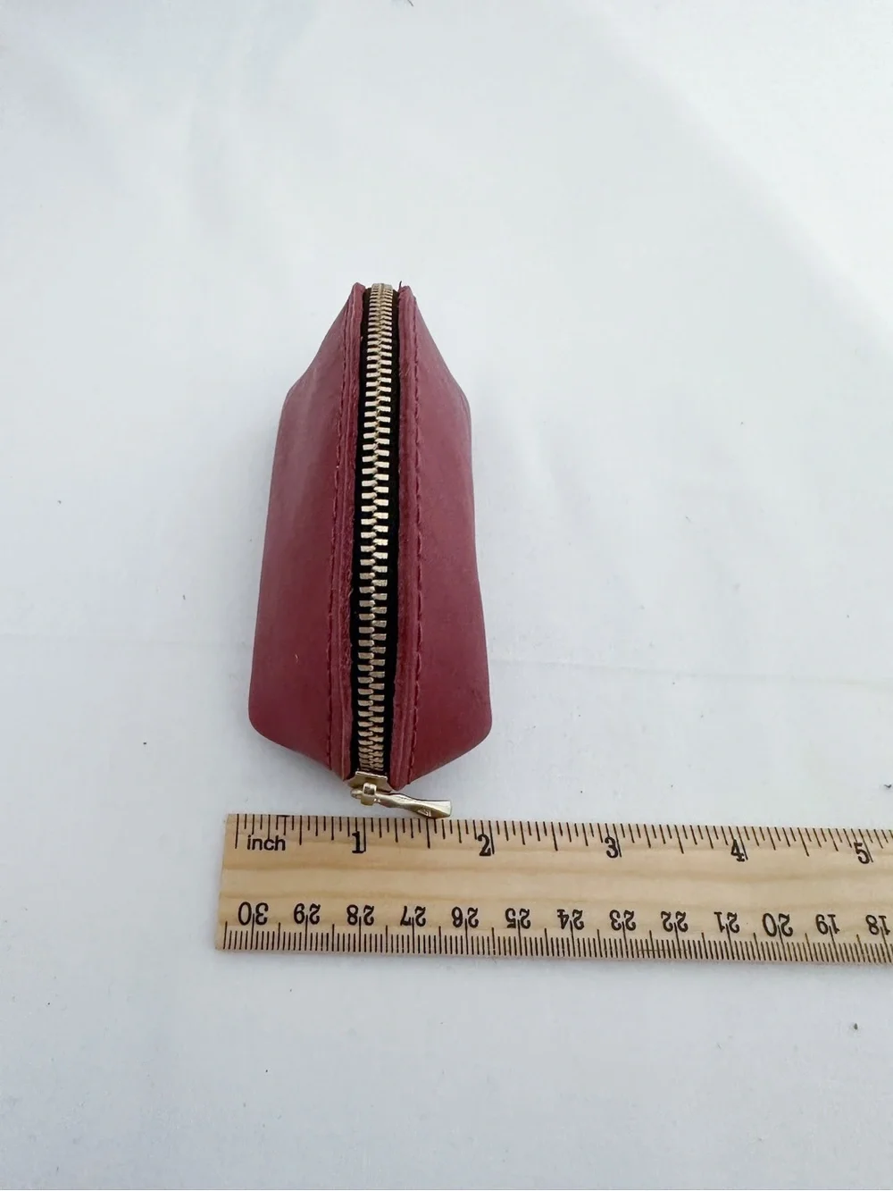 NEW Portland Leather Goods Taco Tot Pouch in Possibly Madrone